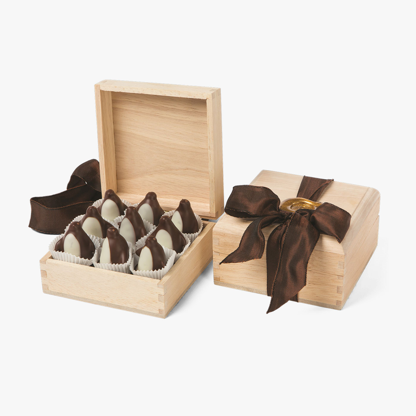 NC Custom: Large Custom Chocolate Delights Gift Box ( 1 1/2 lbs.). Supplied  By: Chocolate Inn